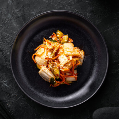 Nem Rán + Dưa góp - Jarní závitky s Nakládané zelí